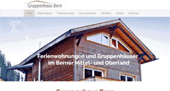 Desktop Screenshot of gruppenhaus-bern.ch